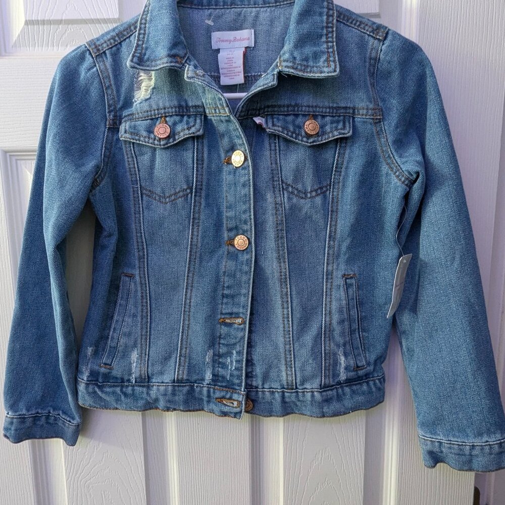 Tommy Bahama Kids Jean Jacket (Size 10 US)